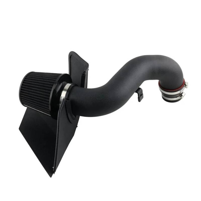 Auto Lufteinlass Aus Für VW Für Golf Für GTI MK7 Für Passat 2,0 T 2012 2013 2014 2015 2016 2017 2018 2019 Schwarz Hitzeschild Cold Air Intake System EA888 Auto Lufteinlässe von Cvgffs