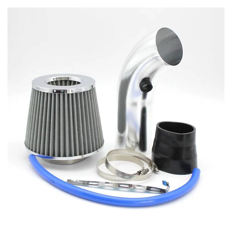 Auto Lufteinlass Aus Universal 76MM 3 Automotive Modifikation Pilzkopf Filter Luftfilter Luftfilter Ansaugrohr Aluminium Kit Kaliber Auto Lufteinlässe(Blau) von Cvgffs