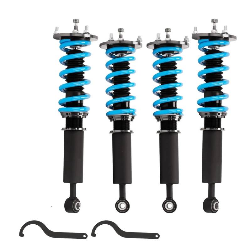 Auto-Stoßdämpfer Für Lexus Für LS430 2001 2002 2003 2004 2005 2006 UCF40 COT6 Volle Gewindefahrwerk Federbein Suspension Kit 24-Weg Dämpfung Gewindefahrwerk Dämpfer Federung von Cvgffs