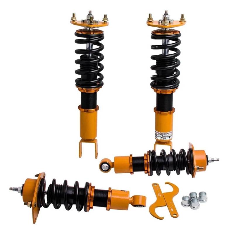 Auto-Stoßdämpfer Für Mazda Für RX8 SE3P 2003-2012 Gewindefahrwerk Suspension Frühling Schock Kit Schocks Streben Schocks Absorber Vorne Hinten Frühling Dämpfer Federung von Cvgffs