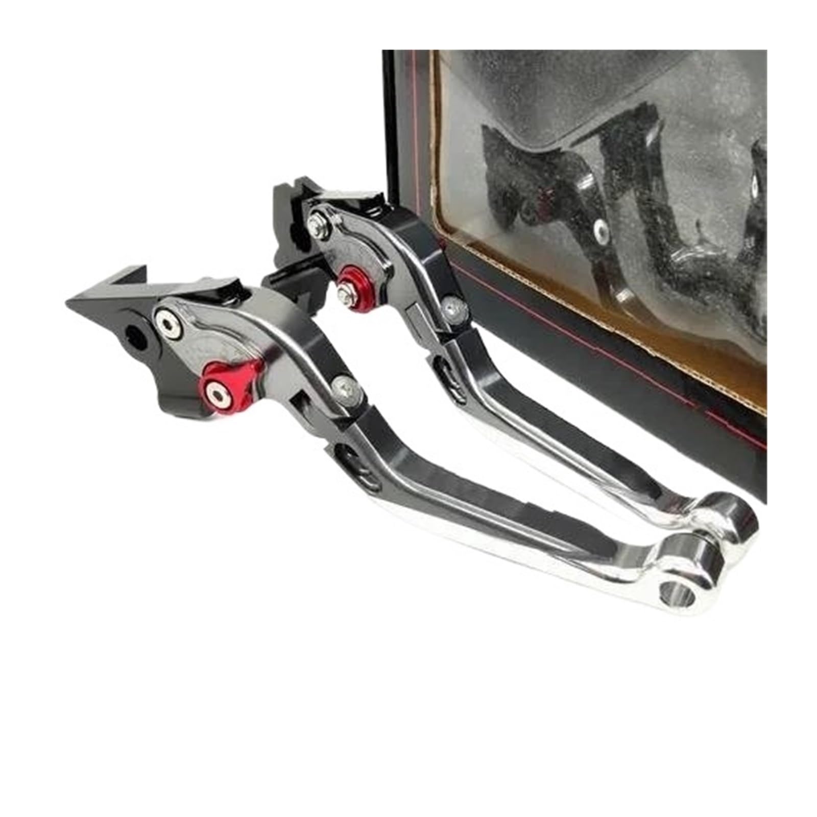 Bremshebel Für Benda Rock 250 Motorrad Für Benda Rock 300 Zubehör Einstellbare Erweiterbar Folding Brems Kupplung Hebel Griff Grip Bremsgriff(2) von Cvgffs