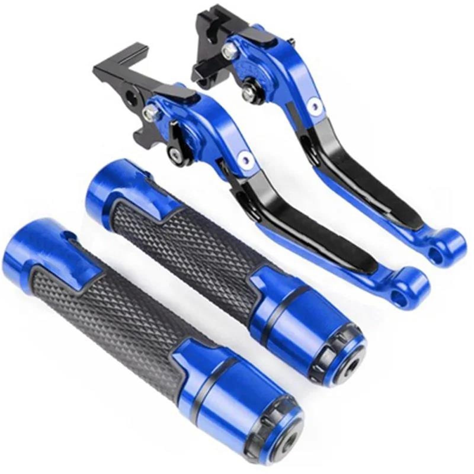 Bremshebel Für CB650R CBR650R CB650FCBR650F Modifizierter Hornlenker Motorradgriffgriff Und Motorradbremspumpenkupplungshebel Bremsgriff(Blau) von Cvgffs