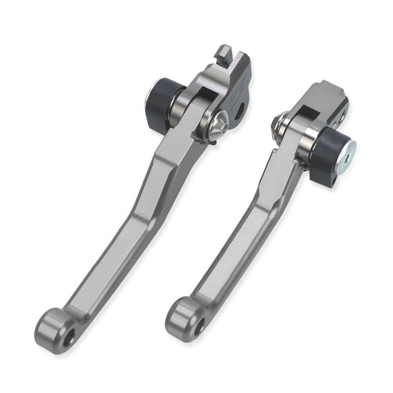 Bremshebel Für CRF250R Für CRF Für 250R 2004 2005 2006 Pivot Bremskupplungshebel Motorradteile Rennbremsen Griff Dirt Bike Für CRF250 R Bremsgriff(A Pair Gray) von Cvgffs