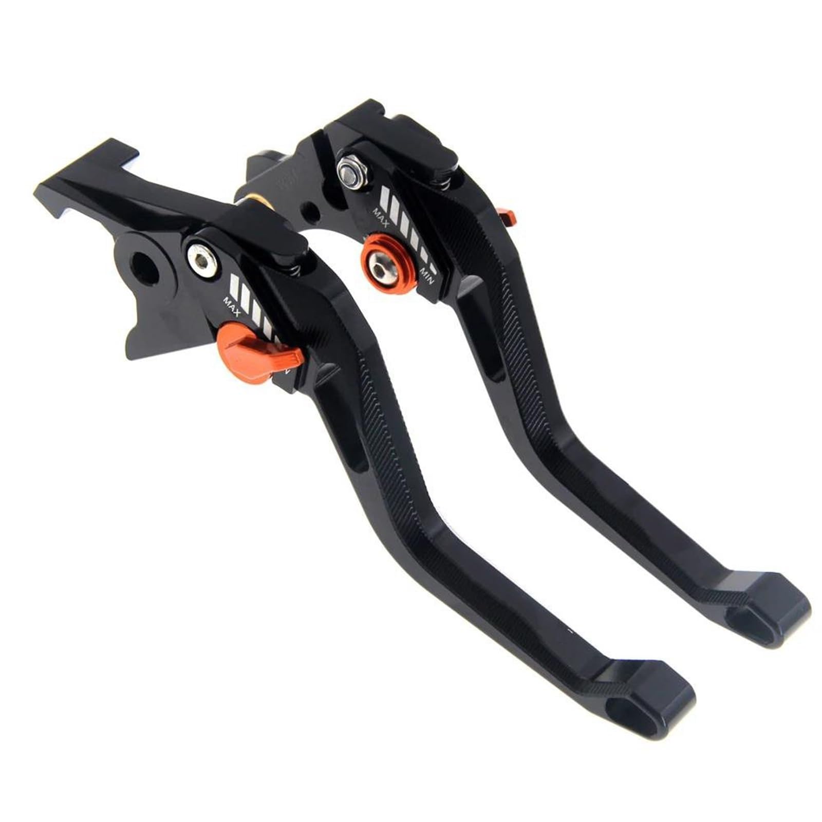 Bremshebel Für F800S 2006-2014 2009 2010 2011 2012 2013 RiderJacky 3D Raute Hohl Einstellbare F 800S Motorrad Bremse Kupplung Hebel Bremsgriff(Orange Adjuster) von Cvgffs