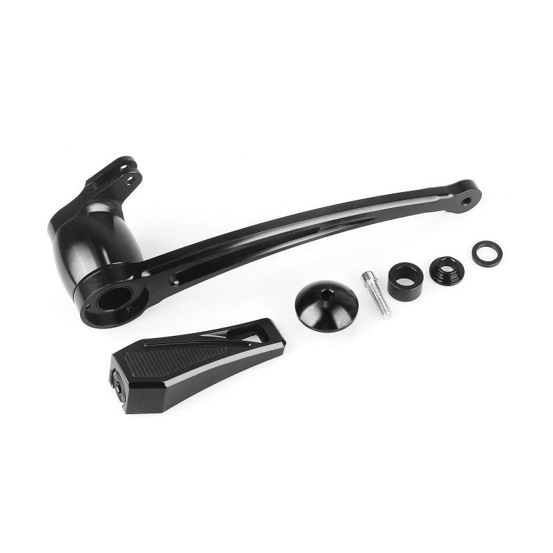 Bremshebel Für Touring Trike 2008-2013 Motorrad 16mm Hebel Gangschaltung Bremshebel Peg Pedal Bremsgriff(Schwarz) von Cvgffs