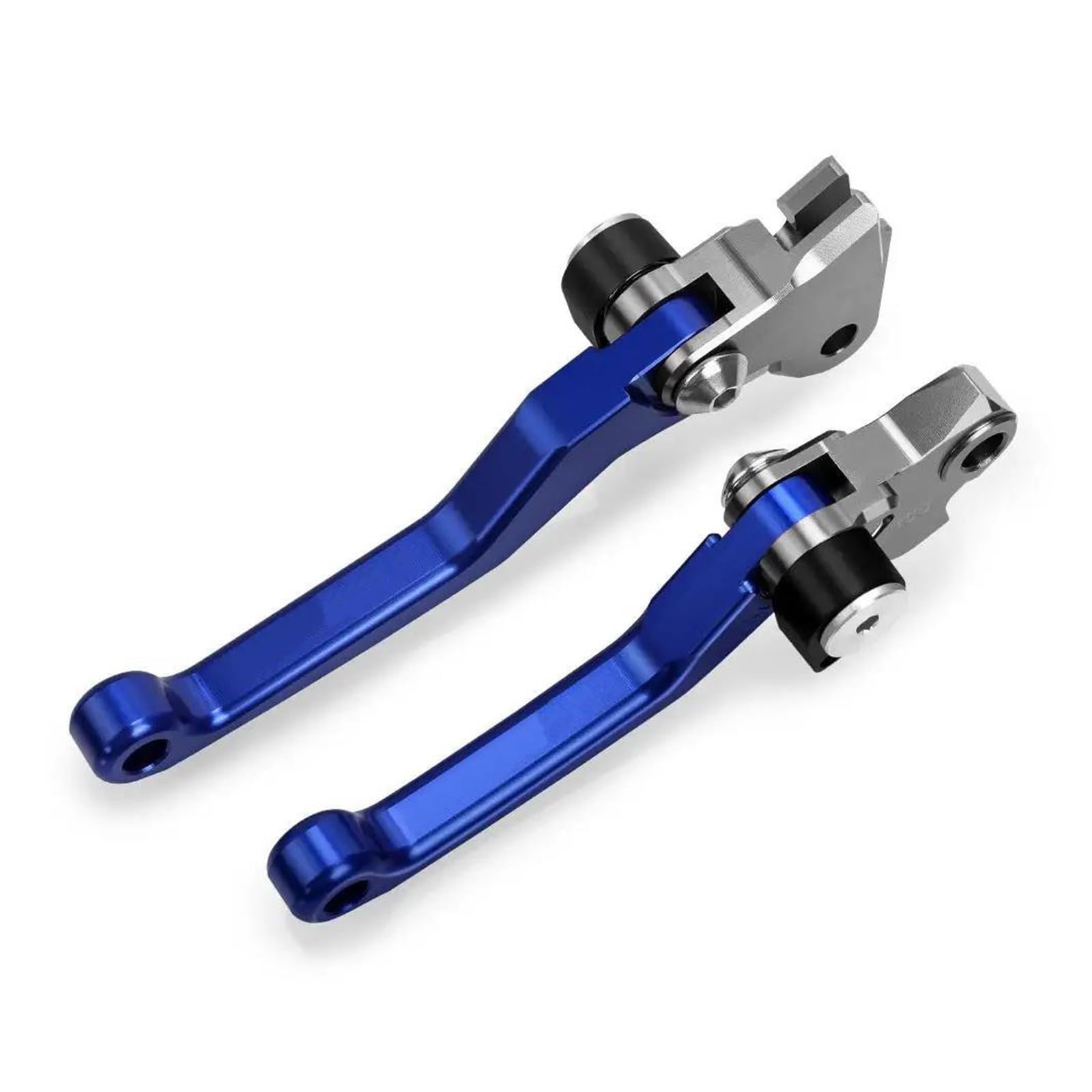 Bremshebel Für YZ250F Für YZ Für 250F 2007 2008 CNC Aluminium Motorcoss Pit Dirt Bike Pivot Faltbare Bremse Kupplung Hebel Mit YZ250F Bremsgriff(A Pair Blue A Pair Black) von Cvgffs