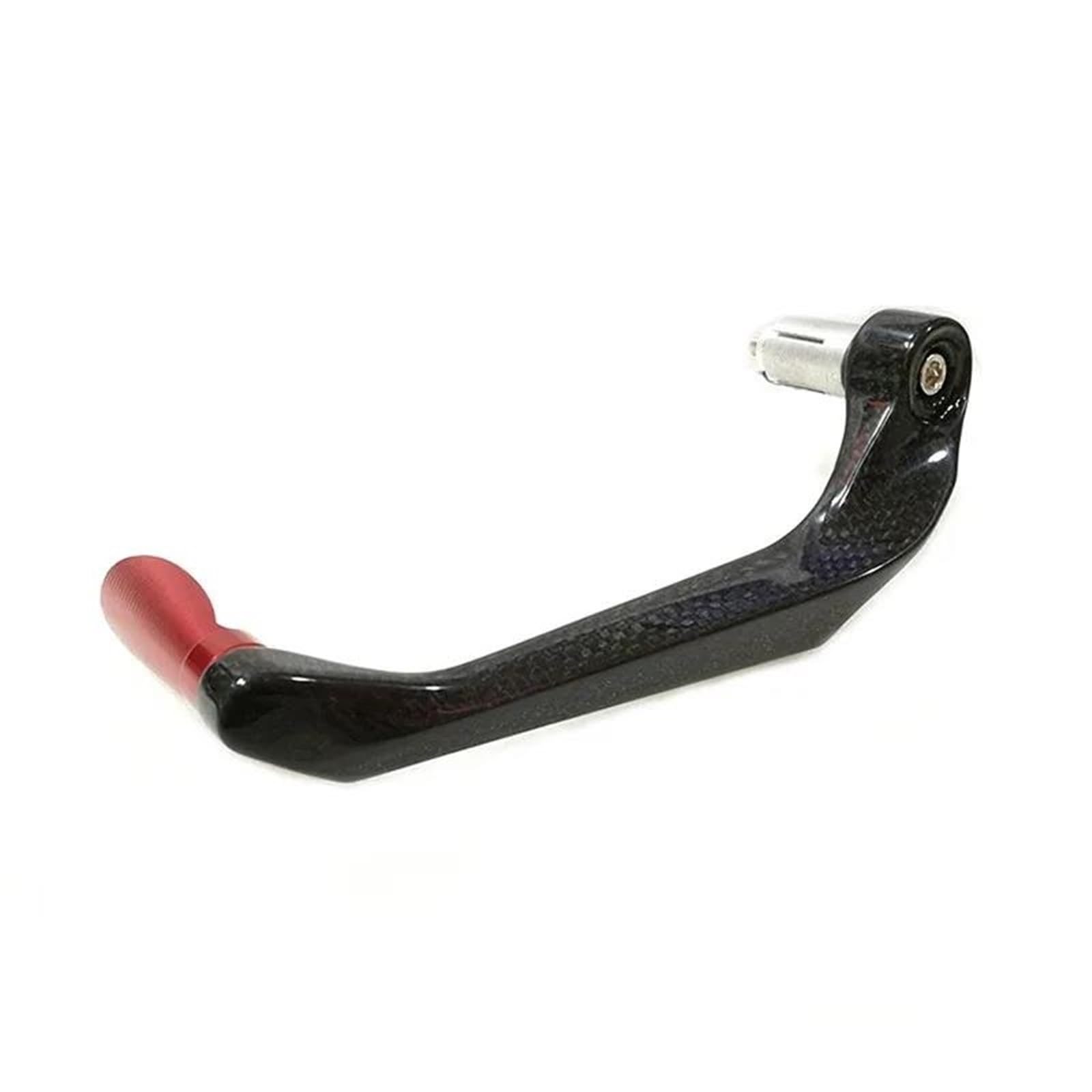 Bremshebel Motorrad Carbon Bremse Kupplung Hebel Protector Schutz Racing Straße ZX10R Z750-800-900-1000 MT07/09-10 R1 R6 S1000RR/ XR ER6N Bremsgriff(Clutch Red) von Cvgffs