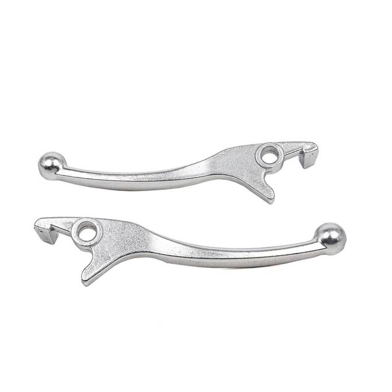 Bremshebel Universal Aluminium Legierung Fahrrad Hydraulische Scheibe Ersatzteile Bremshebel Motorrad Griff Langlebig Links/Rechts Vorne Im Freien Bremsgriff(Silver Pair) von Cvgffs