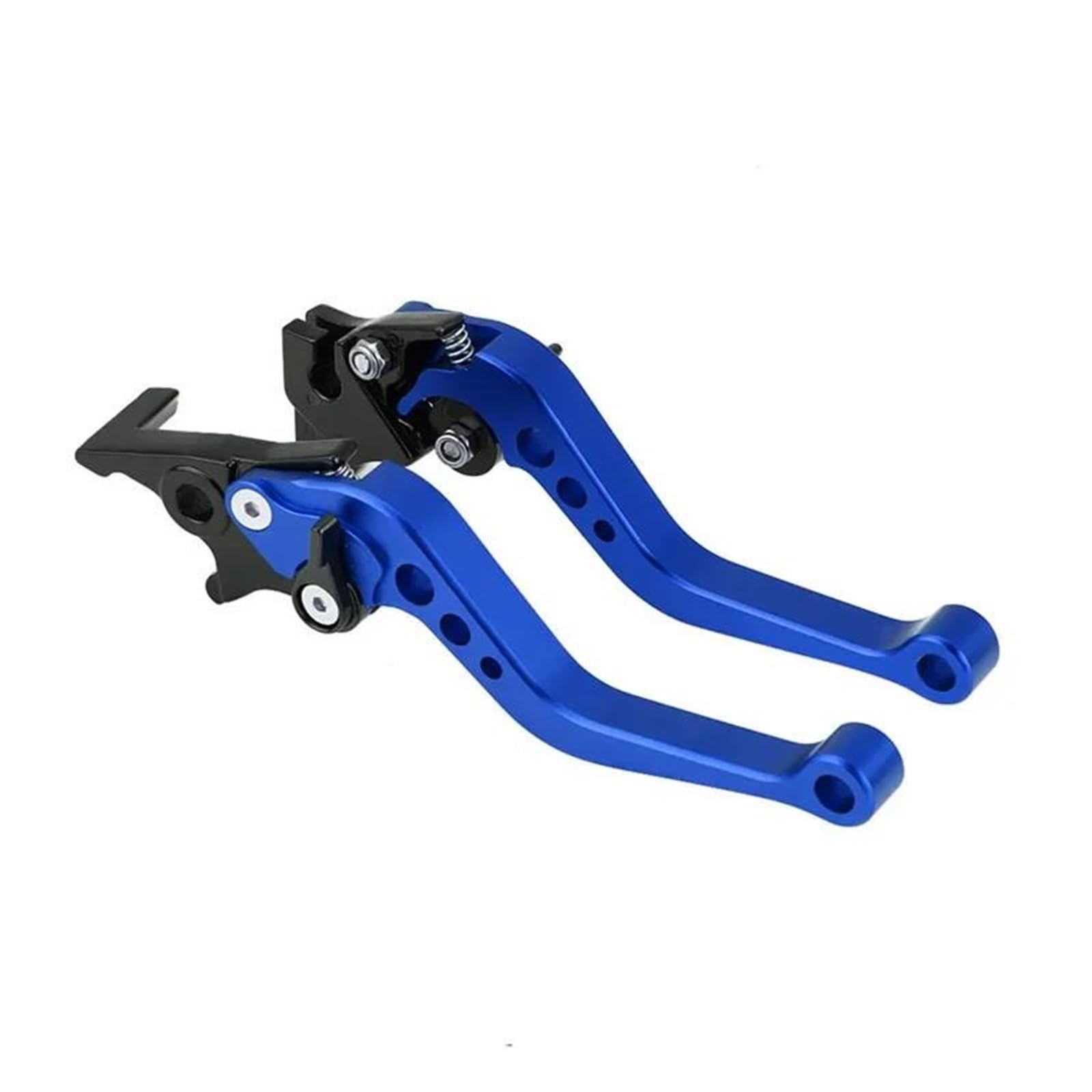 Bremshebel Universal Fit Für Motorrad-Modifikation 1 Paar Legierter Motorrad-Bremsgriff CNC-Motorrad-Kupplungstrommel-Bremshebelgriff Bremsgriff(Blau) von Cvgffs