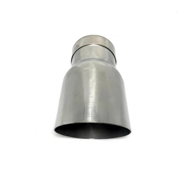 Endrohr 1PCS Universal-Edelstahl Universal-Automobil-Auspuffrohr Auspuff-Schalldämpfer-Pipeline Geschweißtes Rohr Mehrere Größen Auspuff Auspuff Endrohr(60MM IN-89MM Out) von Cvgffs