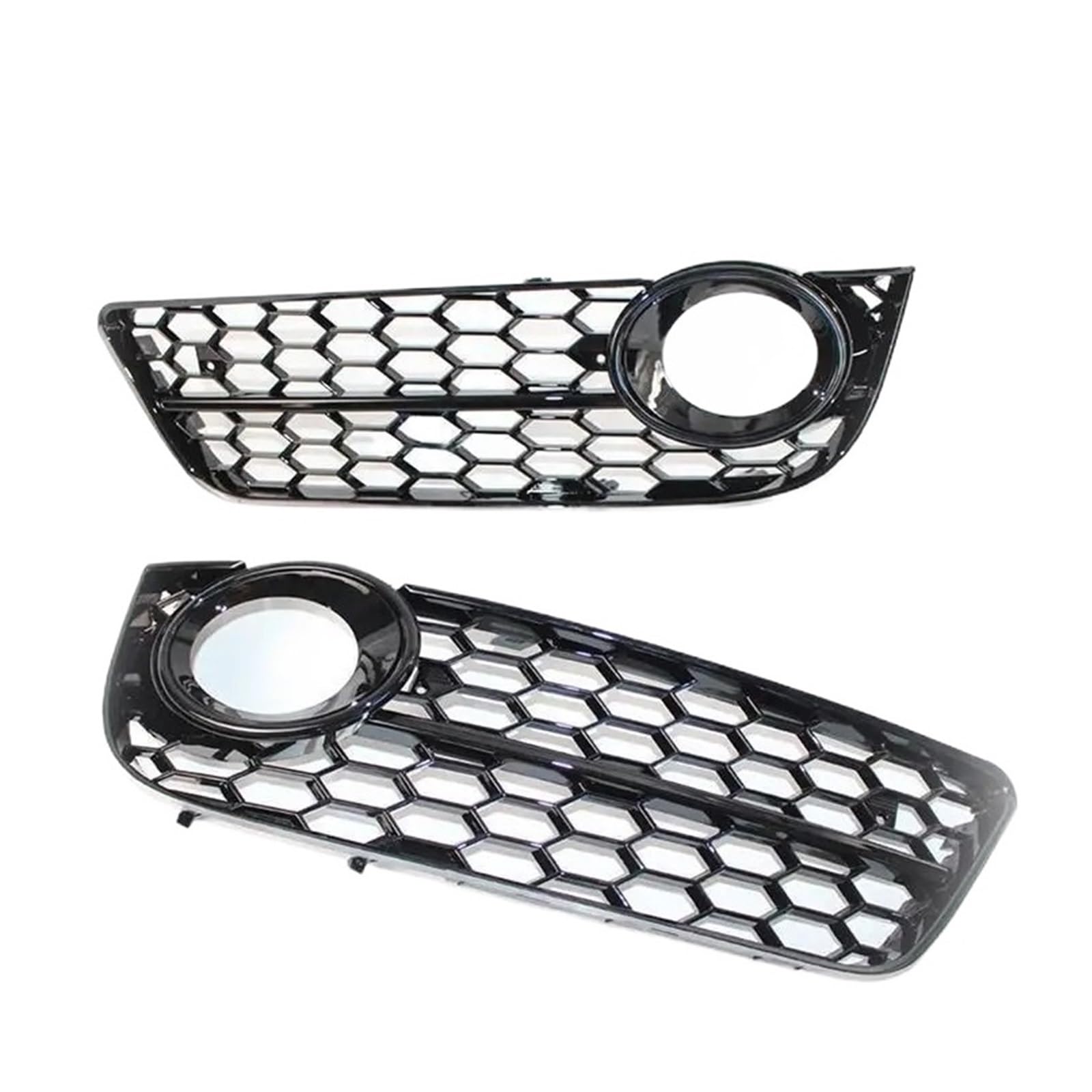 Front Kühlergrille Frills Für A5 Für A 5 Für Coupe Für Sportback 2008 2009 2010 2011 OE 8T0807682 8T0807681 Frontstoßstange Honeycomb Mesh Grill Auto Frontstoßstangengrill Gitter Kühlergrill von Cvgffs