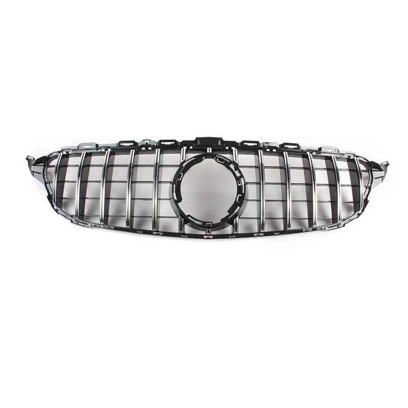 Front Kühlergrille Frills Für Benz C-Klasse W205 C200 C250 C300 C350 2019 ABS-Kunststoff Auto Auto Kühlergrill Für GT R Styling Mesh Grill Gitter Kühlergrill von Cvgffs