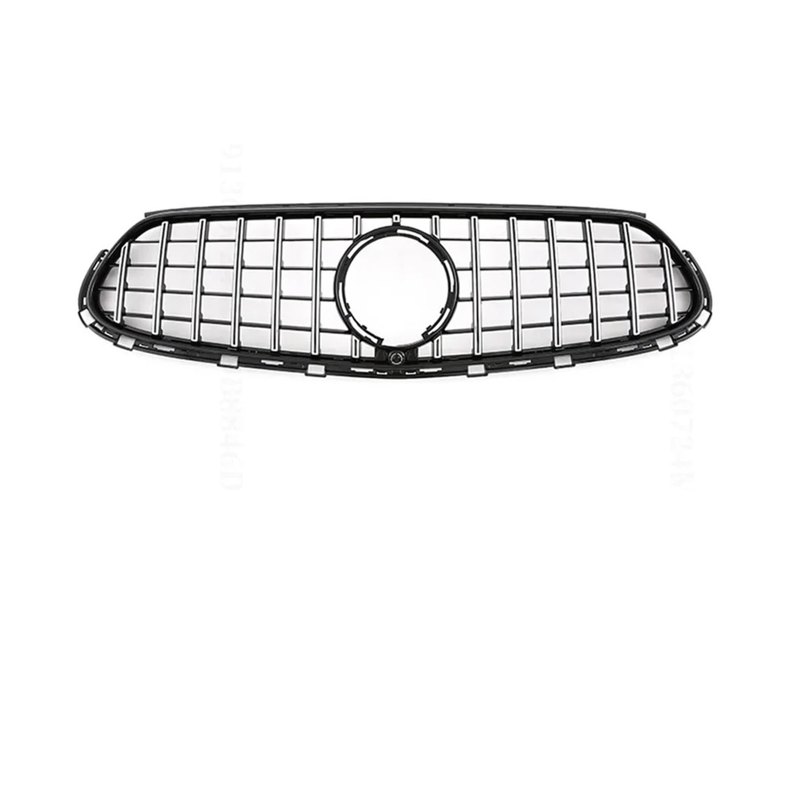 Front Kühlergrille Frills Für Benz Neu Für GLC Für X254 2022 2023 2024+ GT Diamond Style Frontkühlergrill Einlassgitter Mesh Grill Tuning Zubehör Gitter Kühlergrill(Sport GT Silvery) von Cvgffs