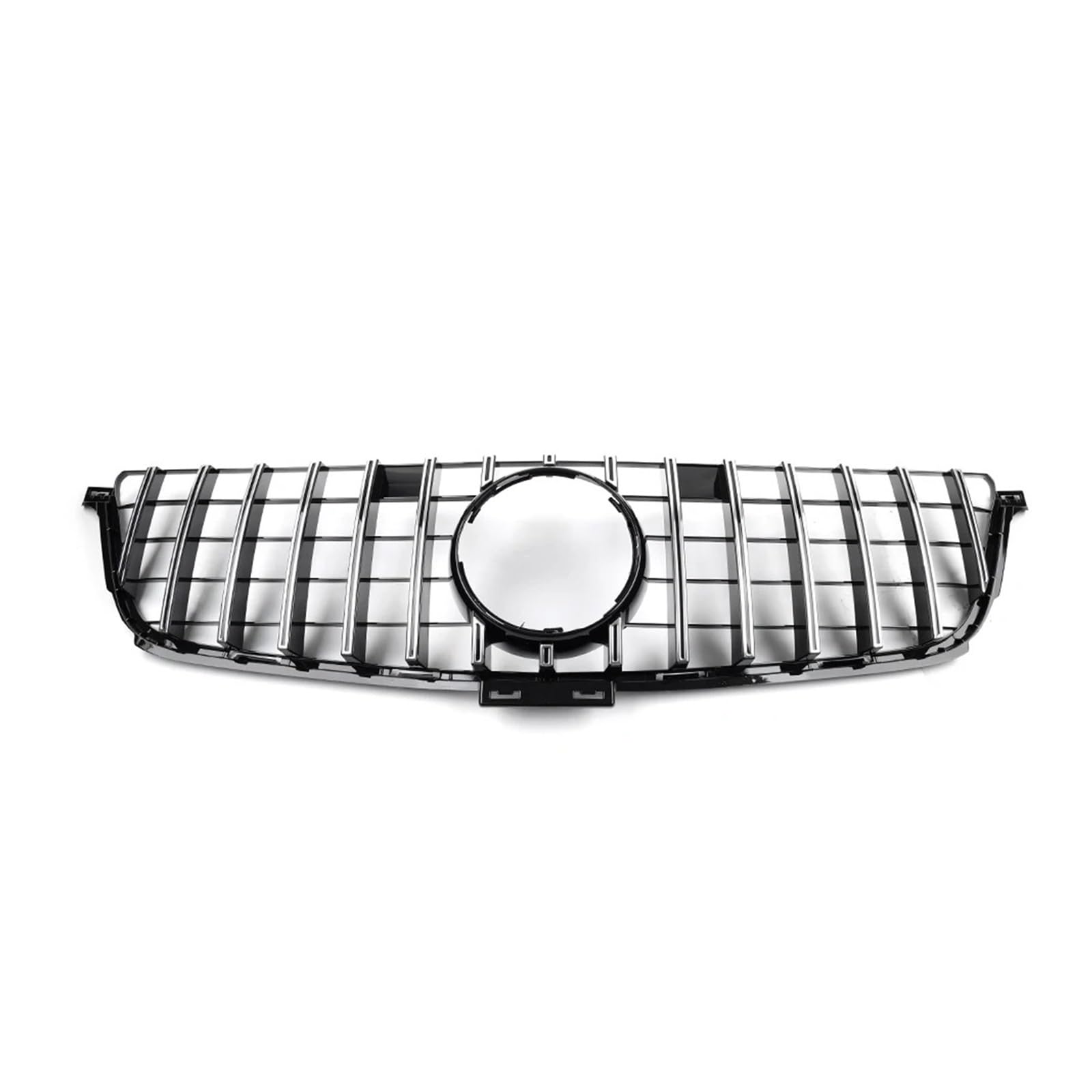 Front Kühlergrille Frills Für Benz W166 ML300 ML320 ML350 ML400 ML500 ML550 2012 2013 2014 2015 Auto Für GTR-Stil Frontstoßstange Kühlerhaube Grille Gitter Kühlergrill(Chrome) von Cvgffs