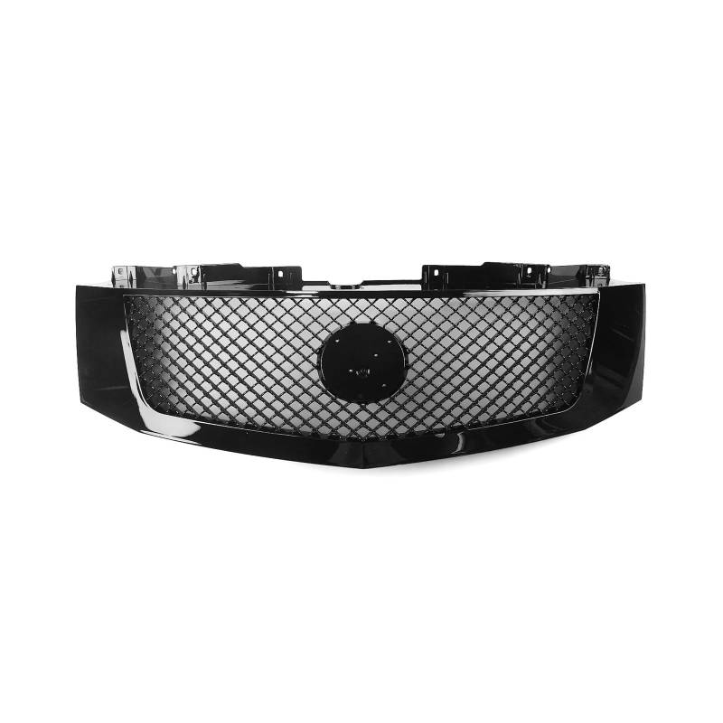 Front Kühlergrille Frills Für Cadillac Für Escalade Für EXT 2007-2014 Kühlergrill Racing Grill Schwarz Honeycomb Stil Auto Obere Stoßstange Haube Kühler Mesh Grid Gitter Kühlergrill von Cvgffs