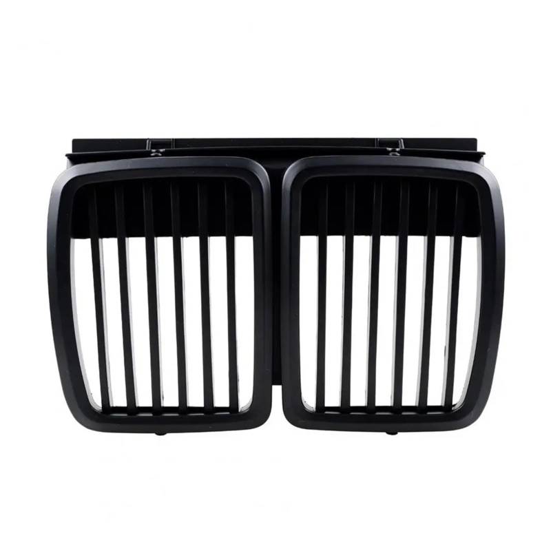 Front Kühlergrille Frills Für E30 Für M40 1982-1994 51131884350 1 Paar Auto Gitter Mesh Blatt Matte Schwarz Front Racing Grill Gitter Kühlergrill von Cvgffs