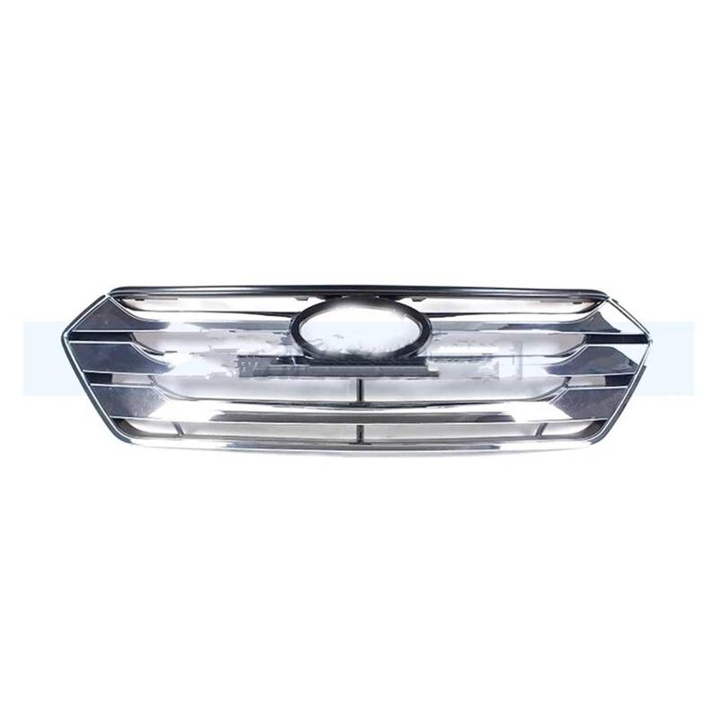 Front Kühlergrille Frills Für Hyundai Für Santa Fe Für IX45 2013 2014 2015 Renngrills Auto Mesh Grill Frontstoßstangengrill Kühlergrill Gitter Kühlergrill(Chrome plating) von Cvgffs