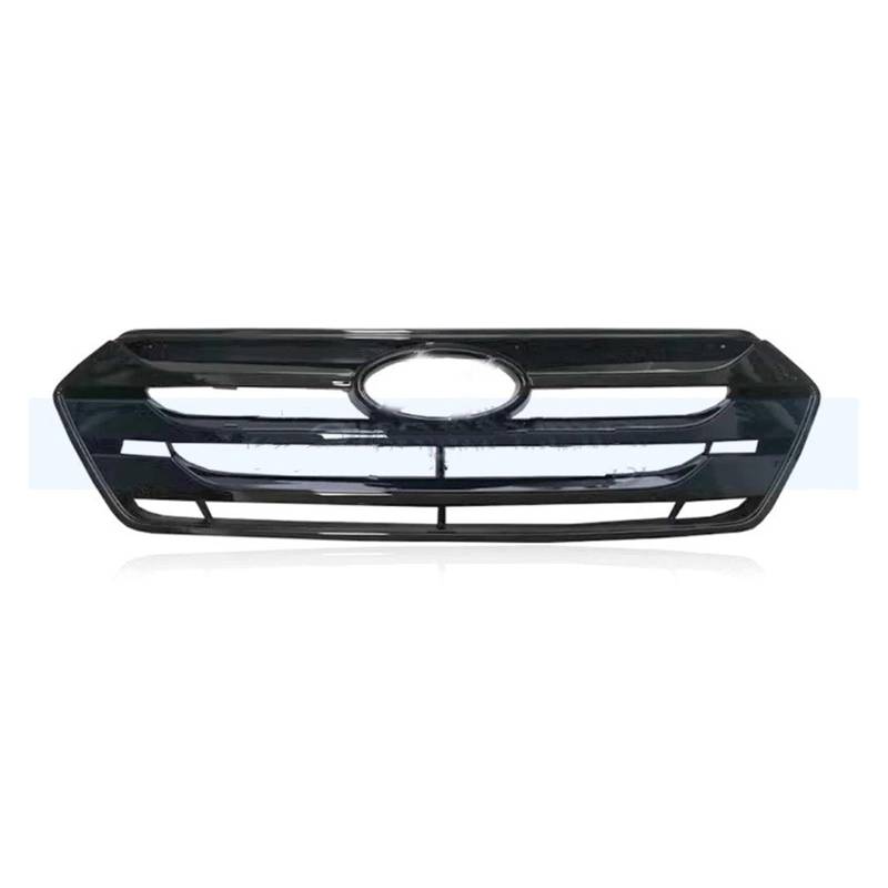 Front Kühlergrille Frills Für Hyundai Für Santa Fe Für IX45 2013 2014 2015 Renngrills Auto Mesh Grill Frontstoßstangengrill Kühlergrill Gitter Kühlergrill(Schwarz) von Cvgffs