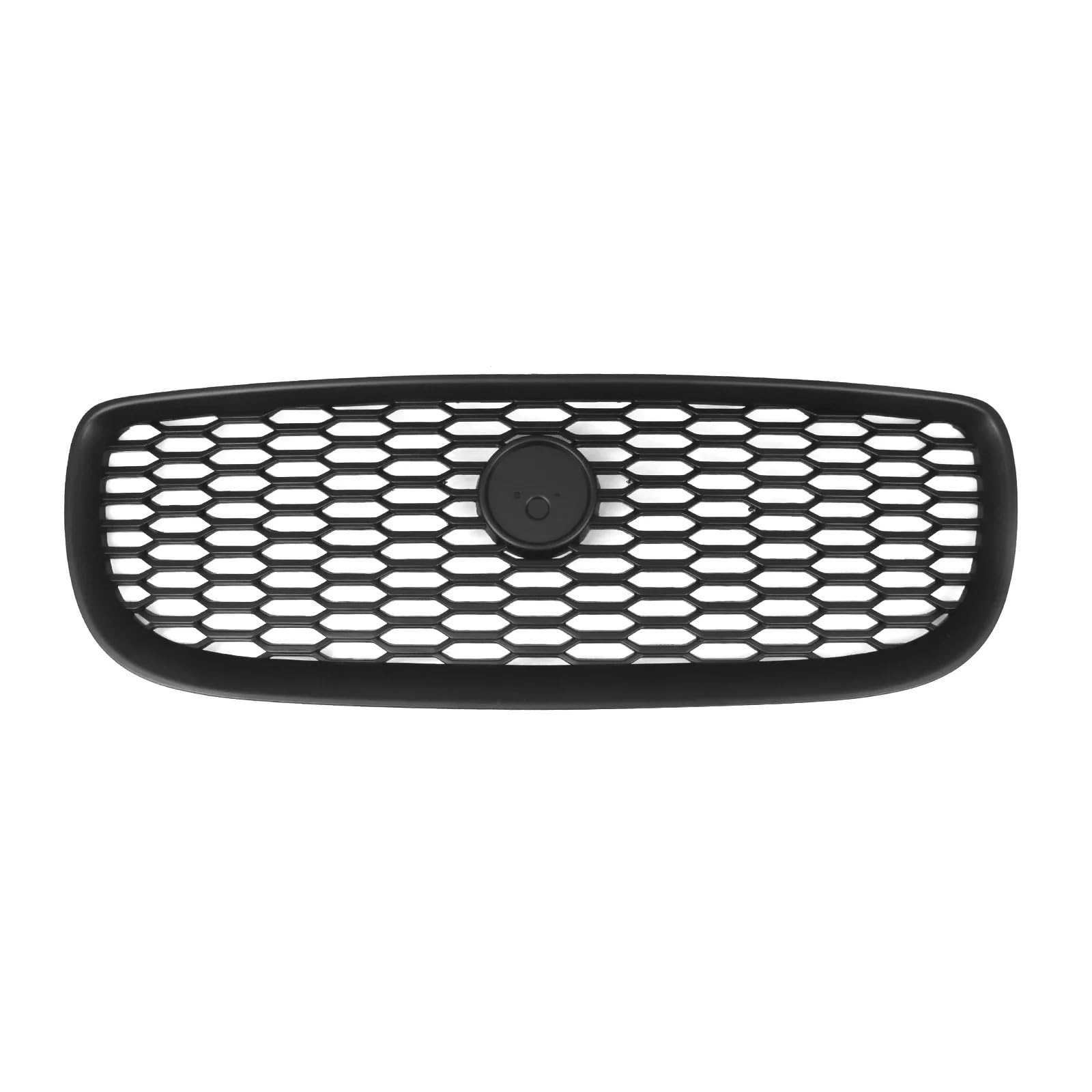 Front Kühlergrille Frills Für Jaguar Für XE 2015 2016 2017 2018 Kühlergrill Racing Grill Auto Oberen Stoßfänger Haube Mesh Grid Air Intake Grille Gitter Kühlergrill(Matte Black) von Cvgffs