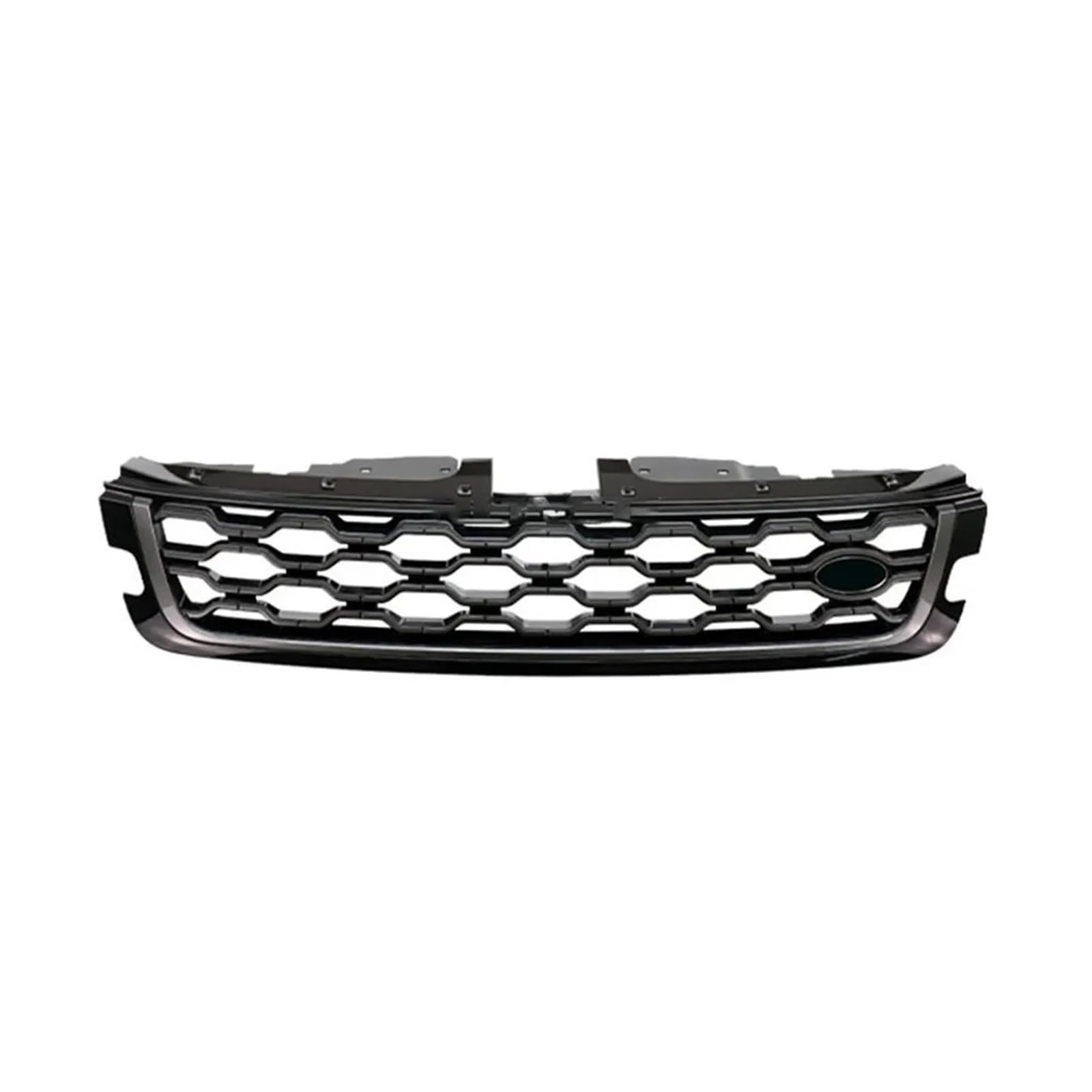 Front Kühlergrille Frills Für Land Für Range Für Rover Evoque 2020 2021 2022 L551 Frontstoßstangengrill Grill Autozubehör Lufteinlassgitter Stoßstangenabdeckung Gitter Kühlergrill(Gray) von Cvgffs