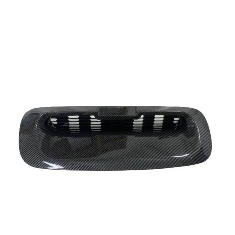 Front Kühlergrille Frills Für Mini Für Cooper S R55 R56 R57 R58 2007-2013 Frontmotorhauben Haubenentlüftungsschaufel Luftauslassabdeckung Verkleidung Ersatz-Motorhaubengitter Gitter Kühlergrill(Carbon von Cvgffs