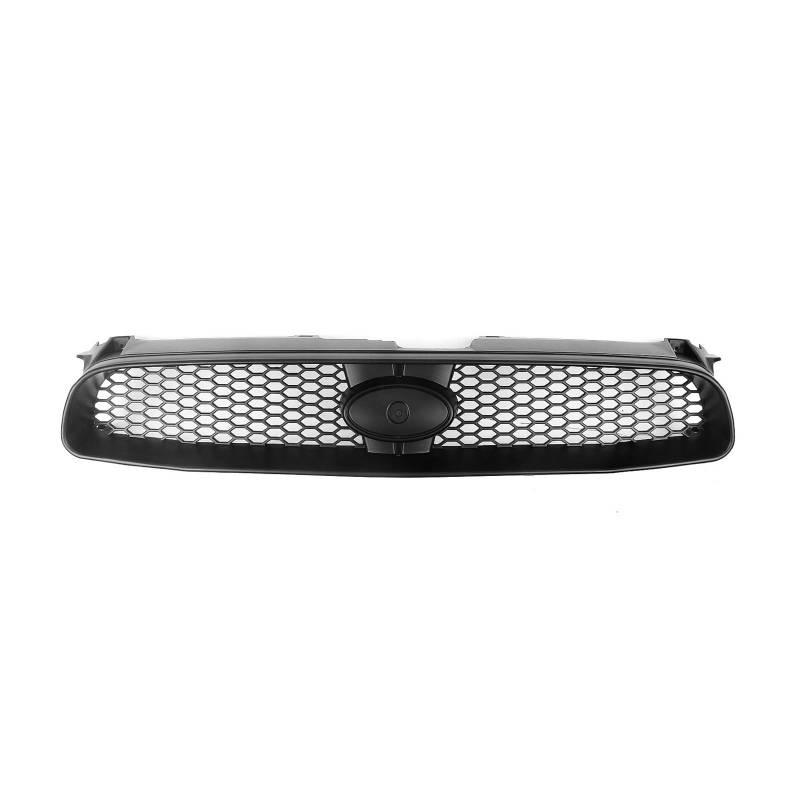 Front Kühlergrille Frills Für Subaru Für Impreza 8. 2004 2005 Kühlergrill Racing Grill Carbon Fiber Look/Glanz/Matt Schwarz Auto Oberen Stoßfänger Haube Mesh Grid Gitter Kühlergrill(Matte Black) von Cvgffs