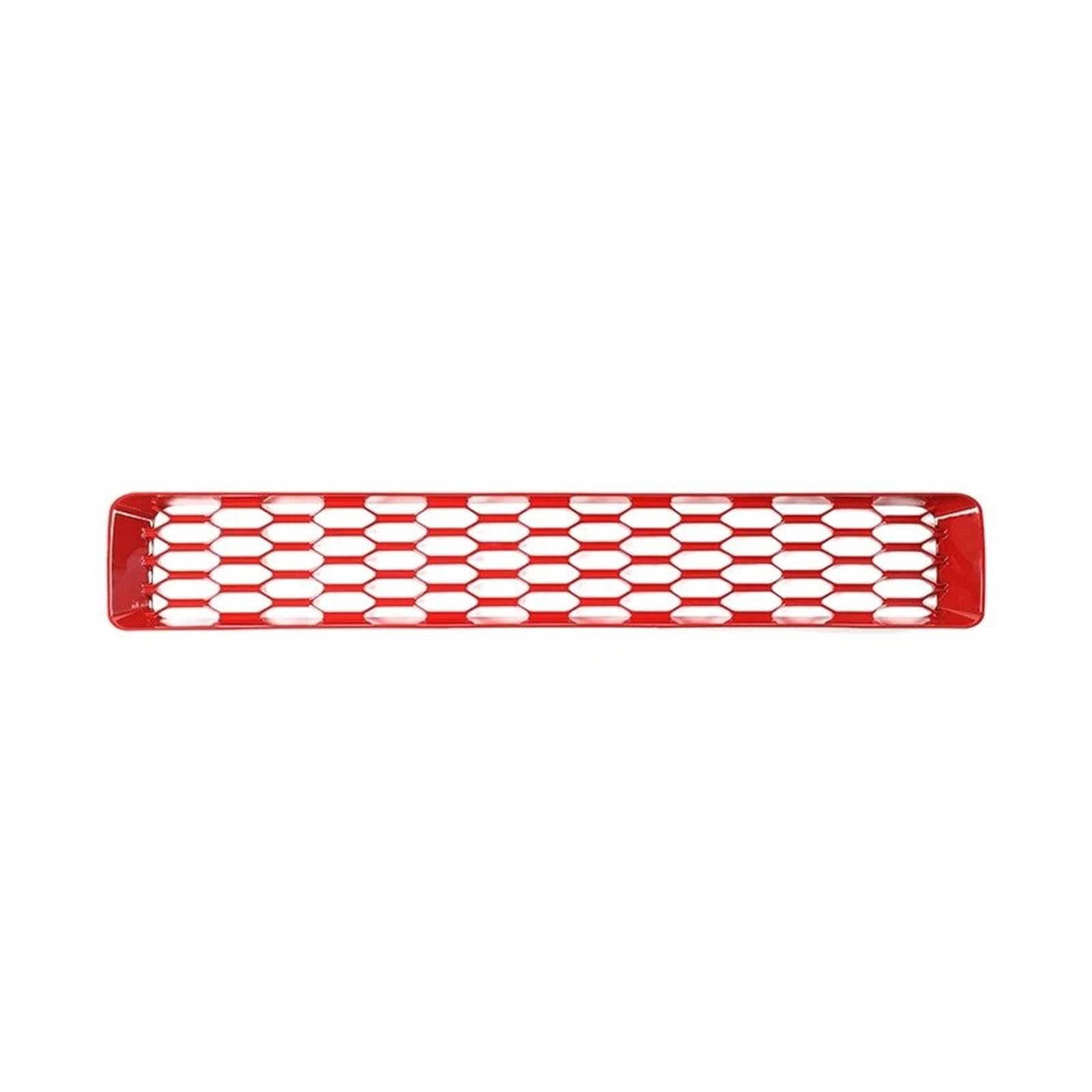 Front Kühlergrille Frills Für Suzuki Für Jimny 2019 2020 2021 2022 2023 + ABS Auto Front Stoßstange Grill Up Insert Cover Trim Dekoration Auto Außen Zubehör Gitter Kühlergrill(Red) von Cvgffs