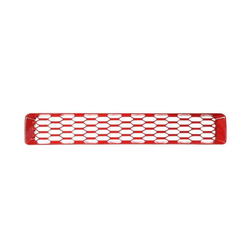 Front Kühlergrille Frills Für Suzuki Für Jimny 2019 2020 2021 2022 2023 + ABS Auto Front Stoßstange Grill Up Insert Cover Trim Dekoration Auto Außen Zubehör Gitter Kühlergrill(Red) von Cvgffs