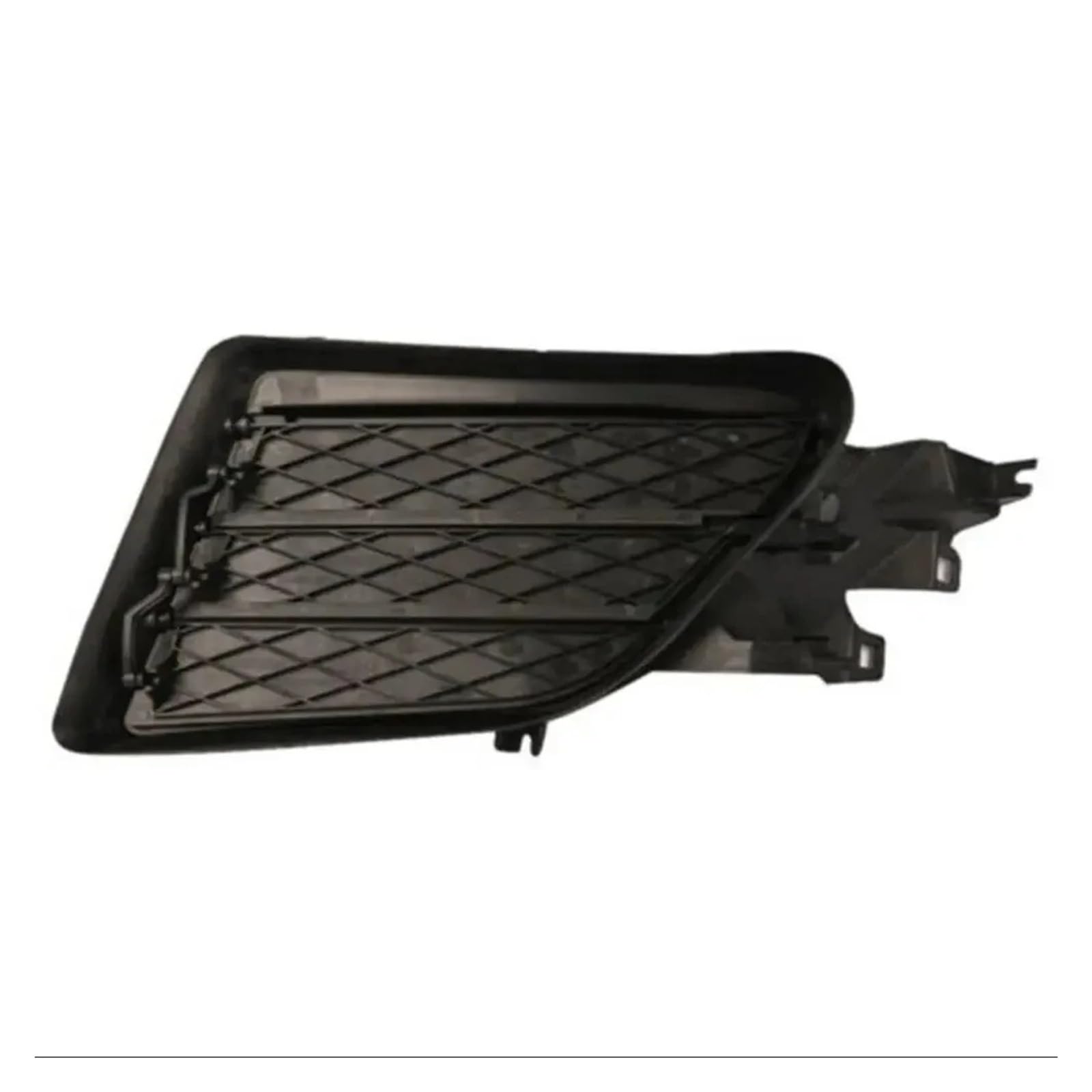 Front Kühlergrille Frills Für Tesla Für Modell Für S 2016-2021 OE 1057851-00-J 1058007-00-J 1Pcs Nebelscheinwerferrahmen Auto Vorne Links Rechts Luftverschluss Aktivgrillschale Gitter Kühlergrill(Fron von Cvgffs