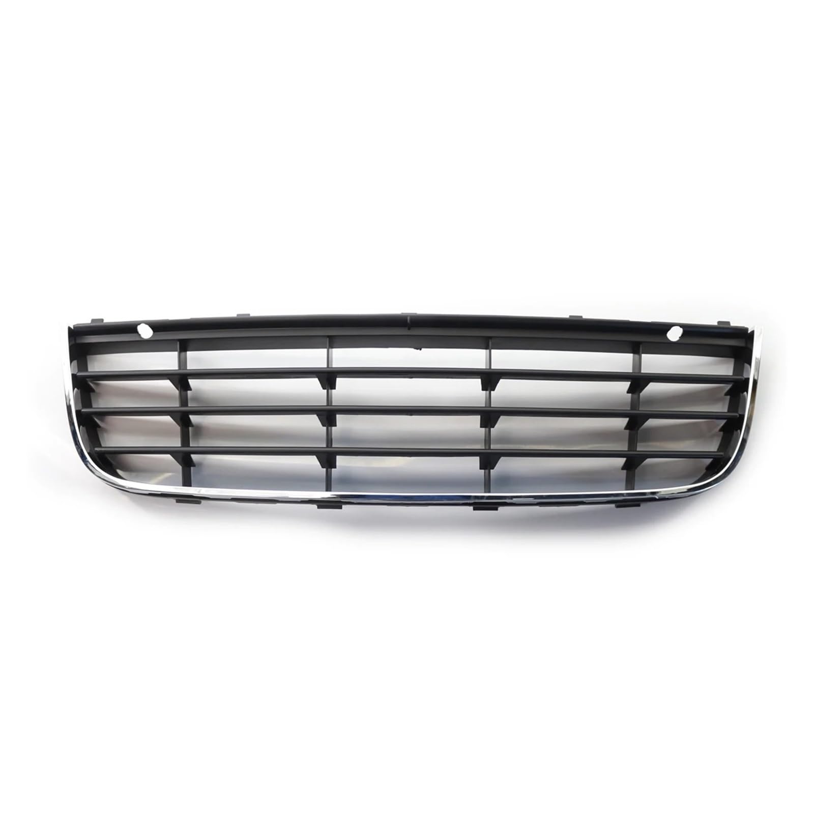 Front Kühlergrille Frills Für VW Für Jetta MK5 2005-2009 1K0853677C Chrom Schwarz ABS Front Lower Bumper Center Mesh Grill Grille Vent Auto Zubehör Gitter Kühlergrill von Cvgffs