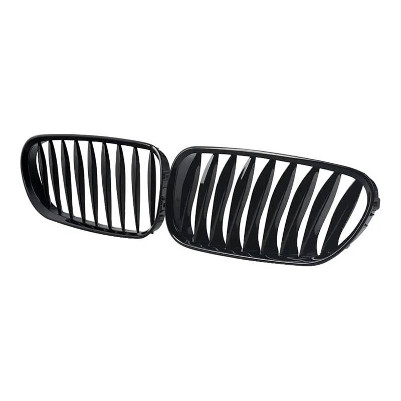 Front Kühlergrille Frills Für Z4 E85 E86 Für Cabrio 2003-2008 Paar Glänzend Schwarz Auto Front Nieren Kühlergrill Racing Grills Gitter Auto Auto Zubehör Gitter Kühlergrill von Cvgffs