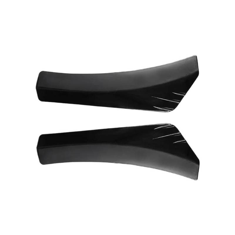 Frontstoßstange Spoiler Auto Umrüstung Front Schaufel Kleine Umgeben Auto Dekoration Front Lip Auto Sport Wrap Winkel Frontstoßstange Lip(Bright Black) von Cvgffs