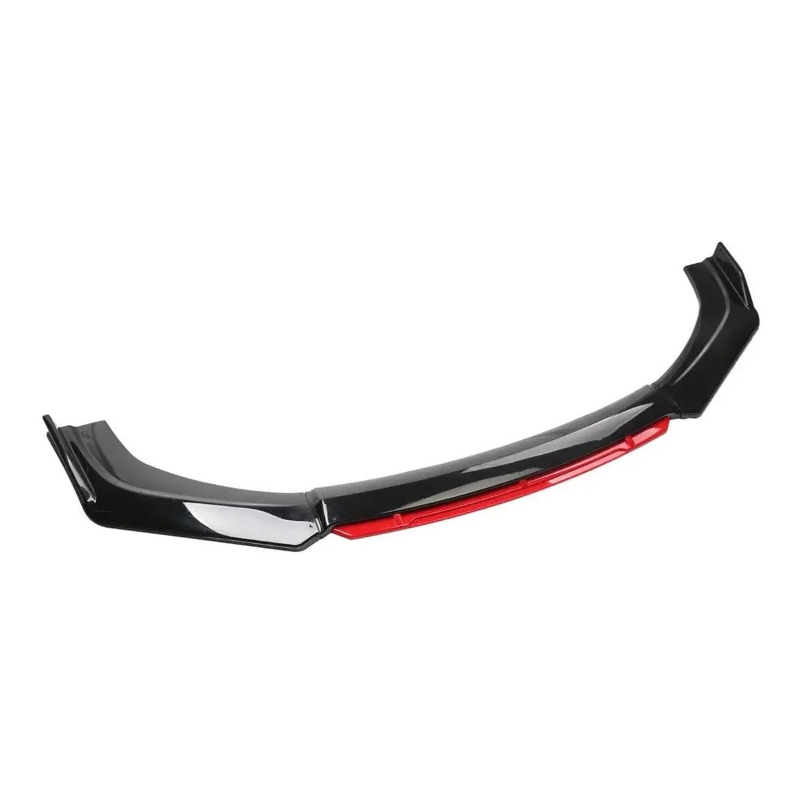 Frontstoßstange Spoiler Für 3er E46 E90 Frontstoßstange Lippe Kinn Spoiler Splitter Diffusor Body Kit Verkleidung Air Dam Canard Splitter Guard Autoteile Frontstoßstange Lip(Gloss Black and Red) von Cvgffs