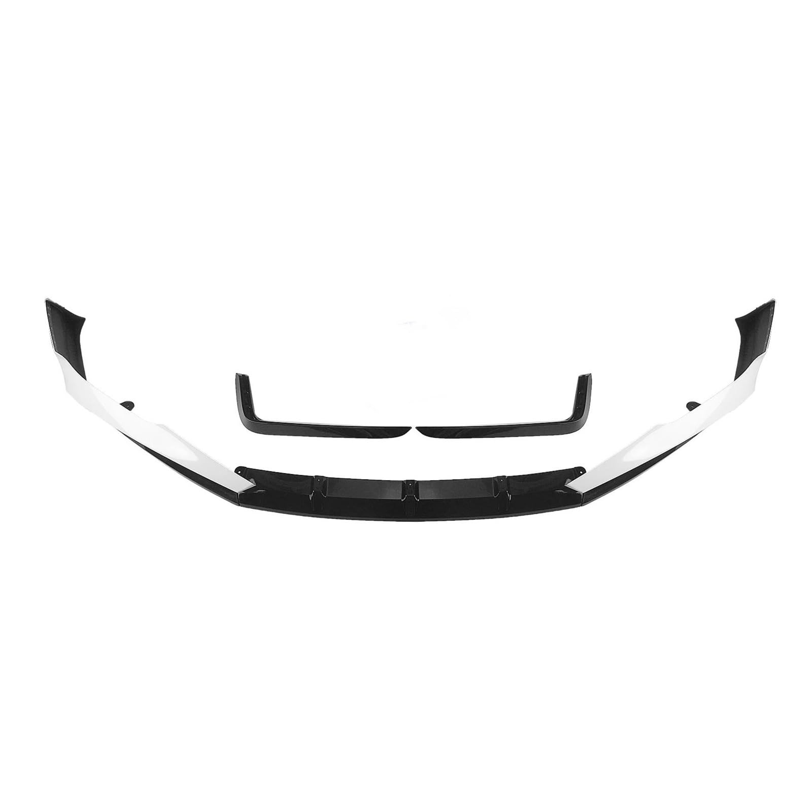 Frontstoßstange Spoiler Für Accord 2021-2022 Body Kit + Nebelscheinwerfer Lampe Augenbraue Abdeckung Trim Weiß Air Splitter Canard Front Stoßstange Spoiler Lip Frontstoßstange Lip von Cvgffs