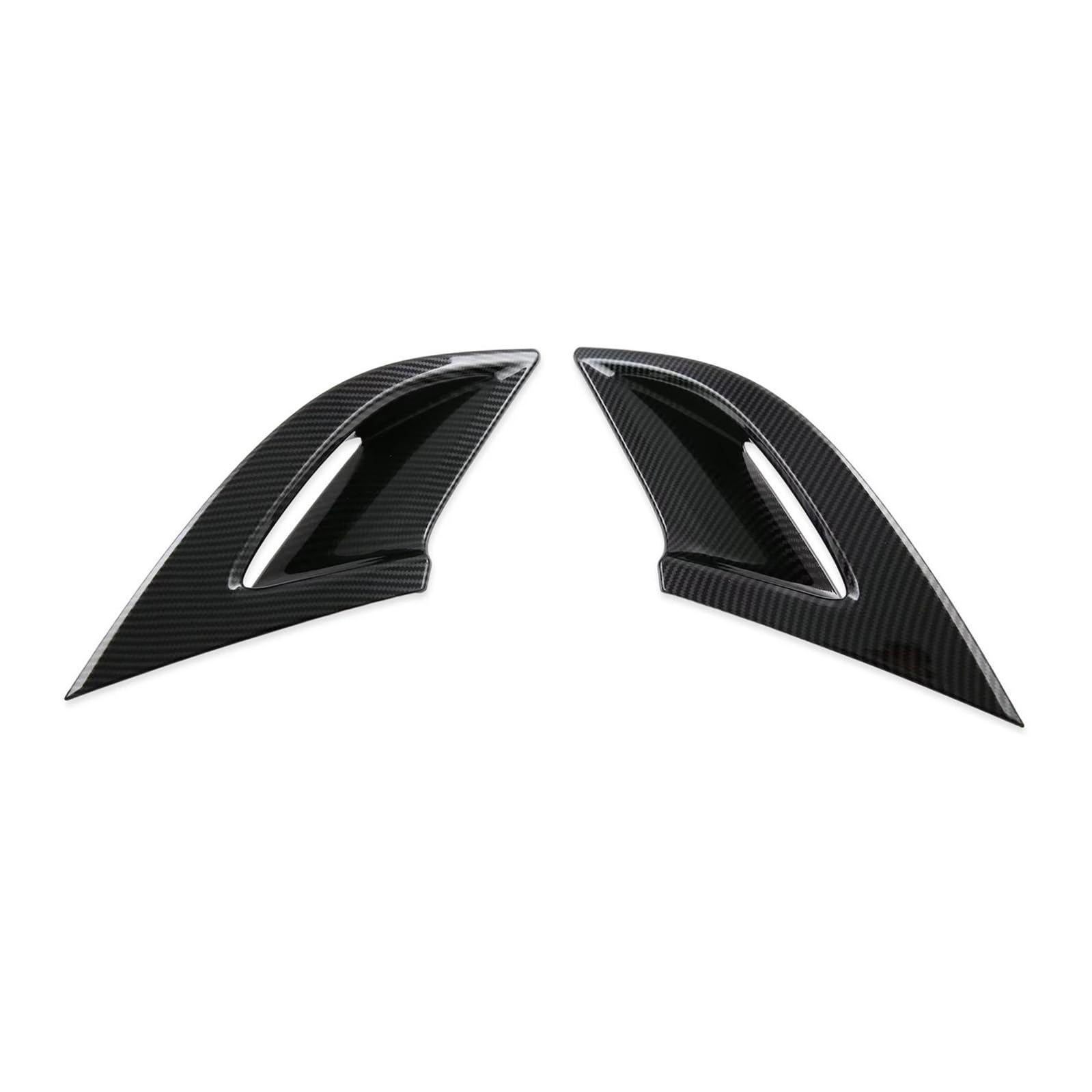 Frontstoßstange Spoiler Für Accord Sedan 2023 2024 Carbon Fiber Foglight Stoßstange Lünette Zubehör Auto Styling Front Nebel Licht Lampe Abdeckung Trim Frontstoßstange Lip von Cvgffs