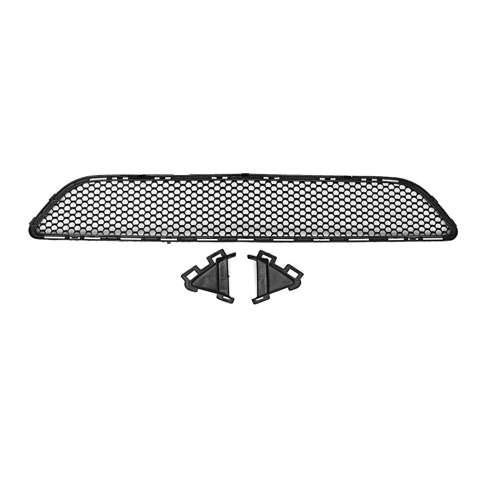 Frontstoßstange Spoiler Für Benz C-Klasse Für AMG W204 2007-2014 Front Lower Racing Grills Mesh Grille Front Stoßstange Unteren Kühlergrill Frontstoßstange Lip von Cvgffs