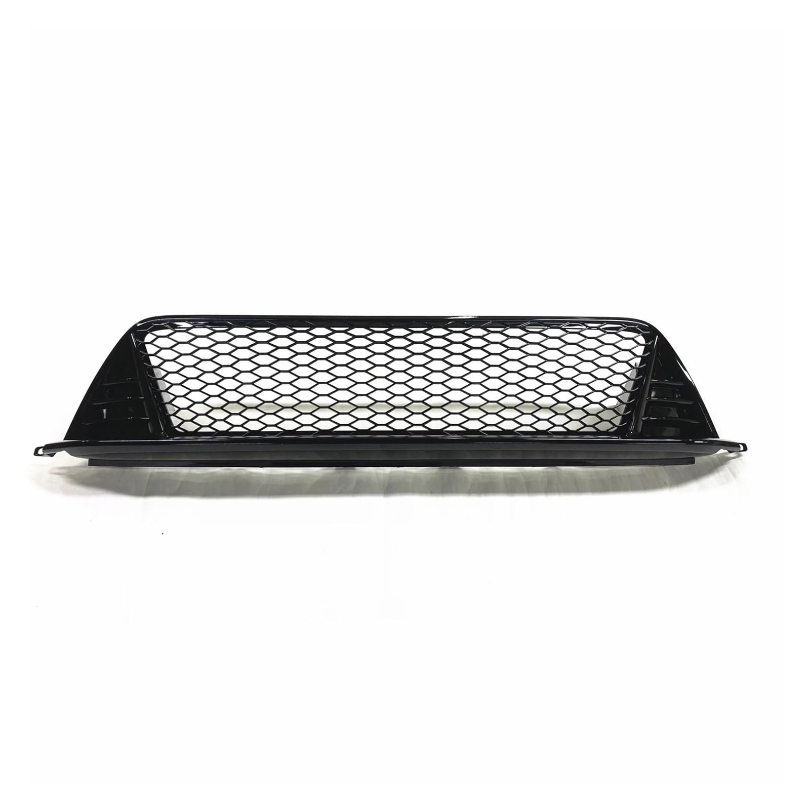 Frontstoßstange Spoiler Für Civic 11th 2022 2023 2024 Limousine Kühlergrill Grill Glänzend Schwarz/Matt Schwarz Auto Oberen Stoßfänger Haube Mesh Grid Frontstoßstange Lip(Glossy Black) von Cvgffs