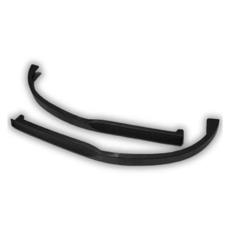 Frontstoßstange Spoiler Für Clio 3 2005-2013, 2 Stück Frontstoßstange Lip Body Kit Autozubehör Sport Spoiler Splitter Diffusor Stoßstange Außenteile Frontstoßstange Lip(Schwarz) von Cvgffs