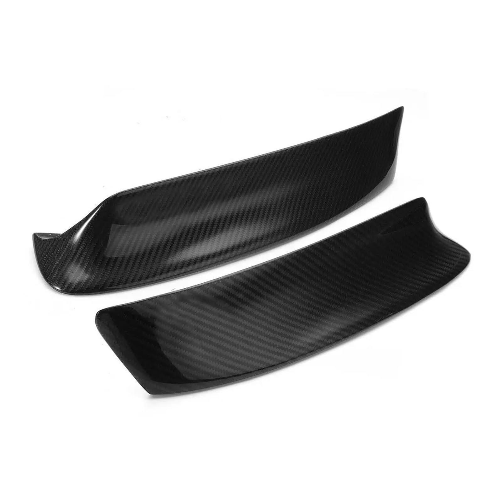 Frontstoßstange Spoiler Für E46 Für M3 1999-2006 Coupe 2-türige Untere Spoiler-Ansaugschutzplatte Ecke Carbon Fiber Frontstoßstangenlippe Seitensplitterabdeckung Frontstoßstange Lip von Cvgffs