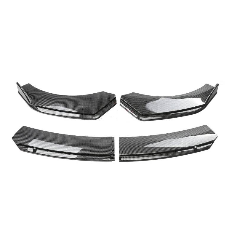 Frontstoßstange Spoiler Für Edge 2016-2022 Auto Front Körper Stoßstange Spolier Lippe Kinn Diffusor Splitter Air Dam Kit Protector Schutz Abdeckungen Frontstoßstange Lip(Carbon Fiber) von Cvgffs