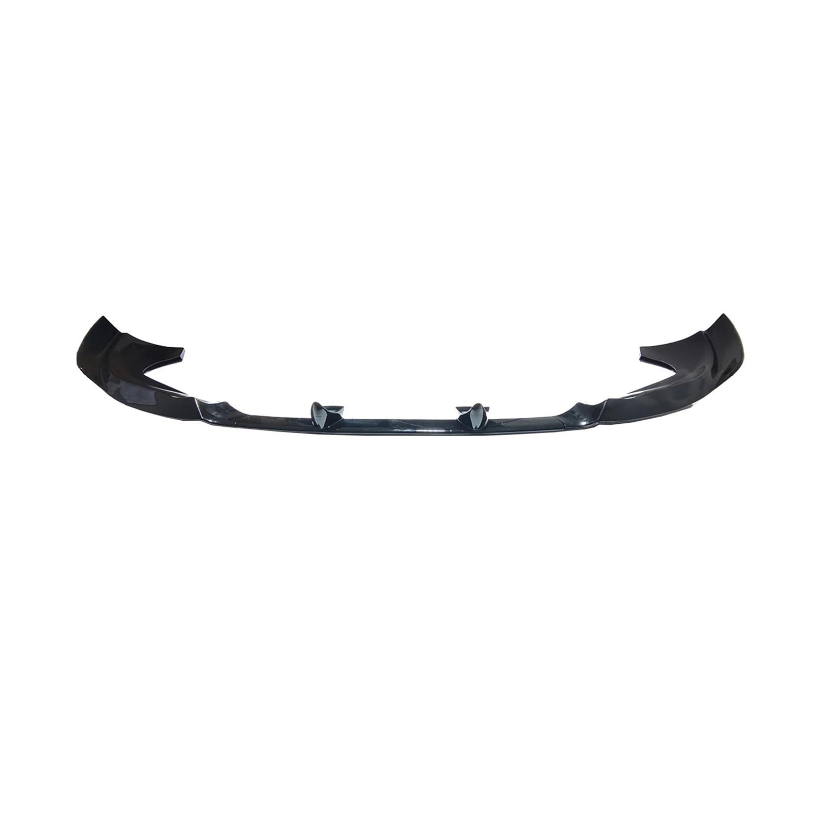 Frontstoßstange Spoiler Für Jeep Für Grand Für Cherokee SRT SRT8 2012-2016 Carbon Fiber Style Glänzend Schwarz Matt Schwarz Auto Front Stoßstange Lip Splitter Frontstoßstange Lip(Glossy Black) von Cvgffs