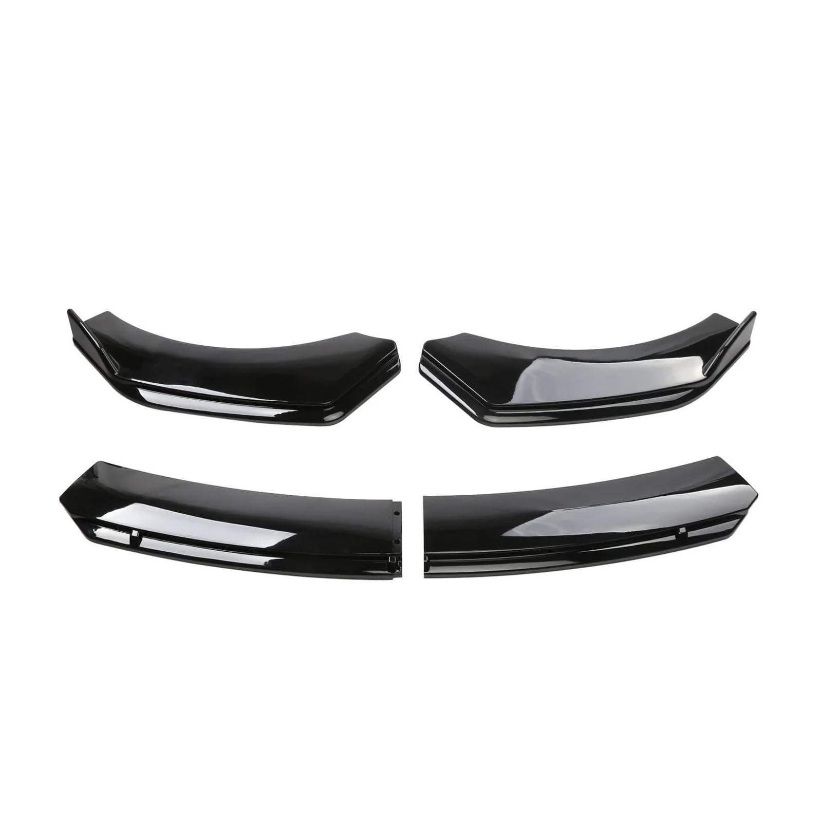 Frontstoßstange Spoiler Für Land Für Range Für Rover Sport 2014-2022 Auto Front Körper Stoßstange Spolier Lippe Kinn Diffusor Splitter Air Dam Kit Protector Guard Frontstoßstange Lip(Gloss Black) von Cvgffs