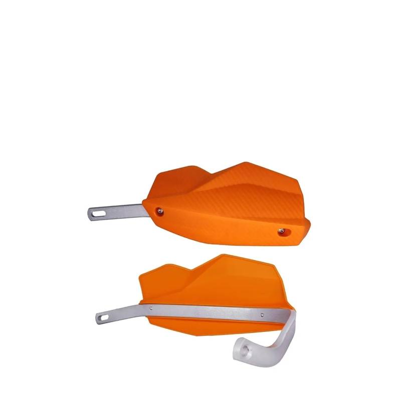 Handschutz Motorrad Für Dirt Bike Für Outdoor Motorrad 22-28mm Für Lenker Für Reiten 2X Motorrad Handschützer Ersetzen Mit Klammern Teile Handschützer Lenker Hand Guards(Orange) von Cvgffs