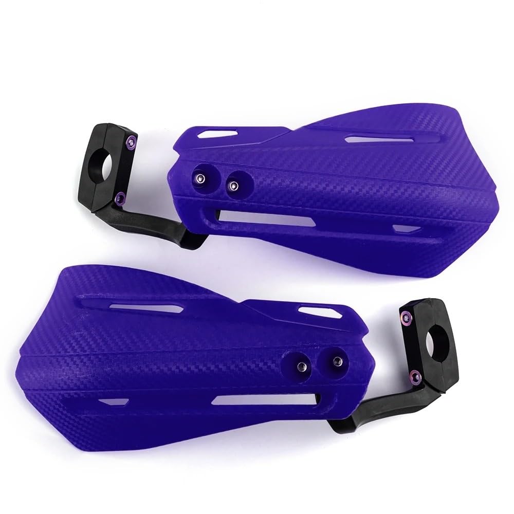 Handschutz Motorrad Für Kawasaki ATV Pit Dirt Bike Motorrad Handschützer Griffschutz Handschutz Lenkerschutz Lenker Hand Guards(Blau) von Cvgffs