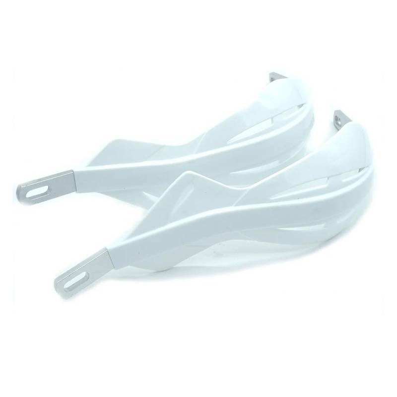 Handschutz Motorrad Für Kawasaki Pit Dirt Bike 22MM 28MM Motorrad Handschutz Lenker Handprotektoren Griff Bar Schutz Lenker Hand Guards(White) von Cvgffs