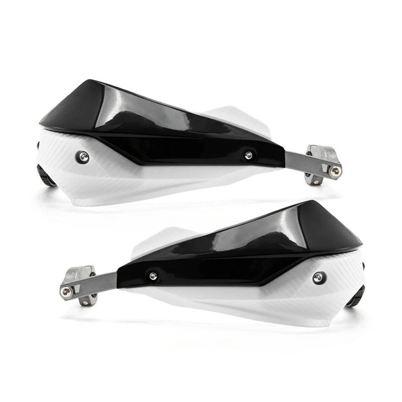 Handschutz Motorrad Für Kawasaki SX XCW Moto Dirt Bike 22mm Universal Motorrad Handschutz Handschutz Schutz Lenker Lenker Hand Guards(White) von Cvgffs