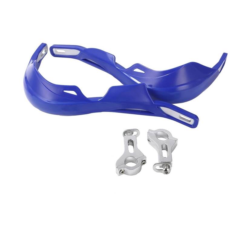 Handschutz Motorrad Für YZ YZF WR WRF TTR 125 250 400 450 1 Paar 22 MM 28 MM Motorrad Handprotektoren Handschutz Griffschutz Schild Motorrad Lenker Hand Guards(Blue-2) von Cvgffs