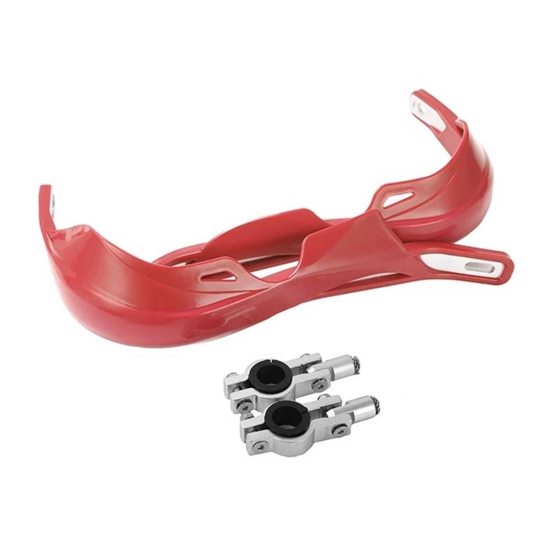 Handschutz Motorrad Für YZ YZF WR WRF TTR 125 250 400 450 1 Paar 22 MM 28 MM Motorrad Handprotektoren Handschutz Griffschutz Schild Motorrad Lenker Hand Guards(Red) von Cvgffs