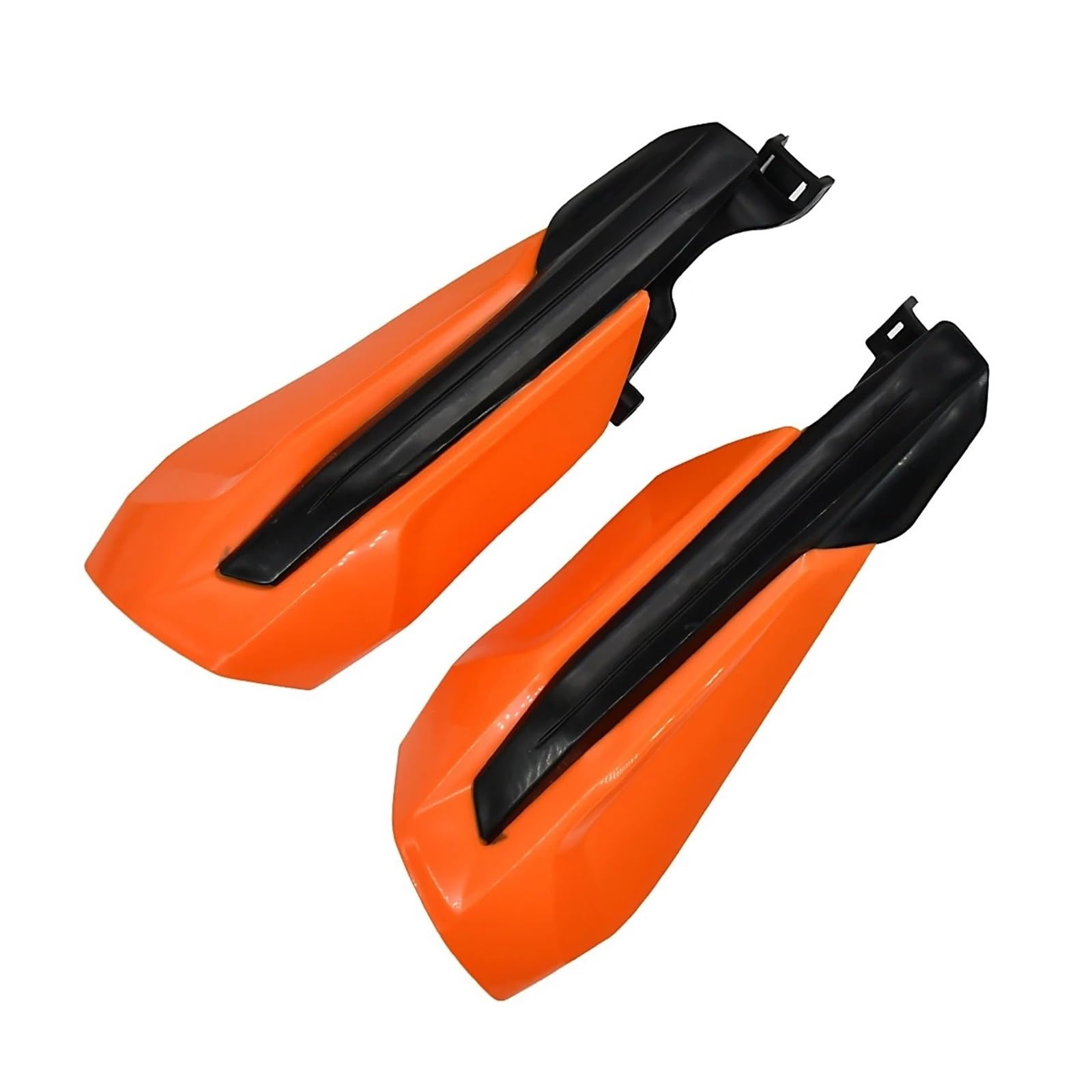 Handschutz Motorrad Für YZF Motorrad Dirt Bike Handschutz Lenker Schutz Griff Handprotektoren Schutz Lenker Hand Guards(Orange) von Cvgffs