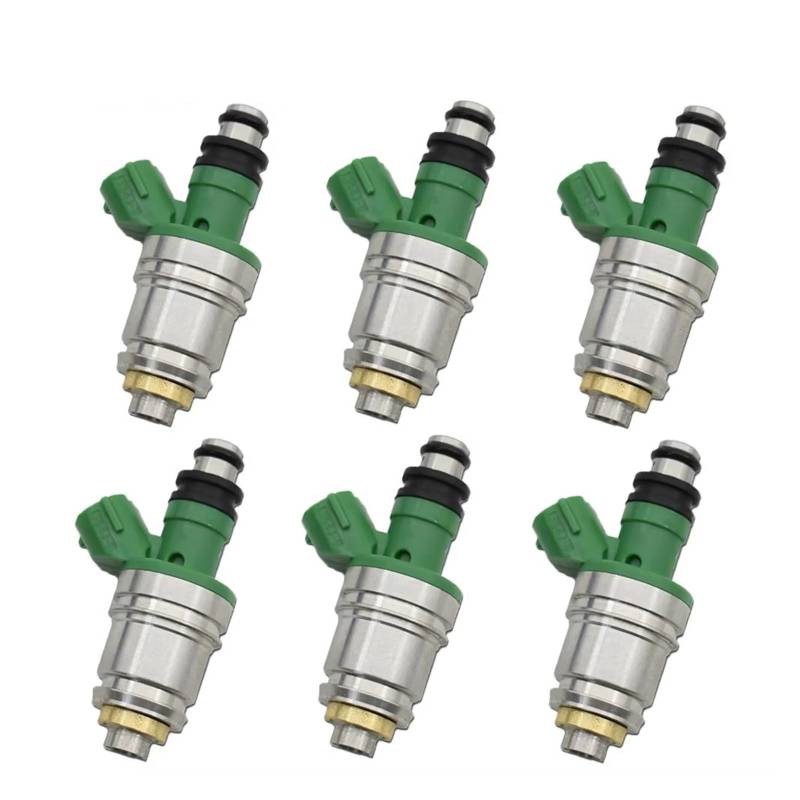 Kraftstoff Injektor Düse Für Suzuki Für Grand Für Vitara 1999-2005 2,5 L V6 6PCS Düsen Kraftstoff Injektoren 15710-67D00 JS4J-5 FJ346R Kraftstoff Injektion von Cvgffs